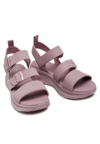 skechers - Skechers Sandały Retro Cosmos 119234/MVE Fioletowy. Kolor: fioletowy. Materiał: skóra. Styl: retro #2