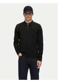 Selected Homme Sweter 16094271 Czarny Regular Fit. Kolor: czarny. Materiał: bawełna #1