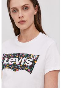 Levi's® - Levi's - Koszula. Okazja: na spotkanie biznesowe. Kolor: biały. Materiał: tkanina, len. Styl: biznesowy #1