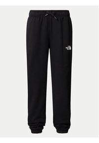 The North Face Spodnie dresowe NF0A8BHT Czarny Regular Fit. Kolor: czarny. Materiał: syntetyk, bawełna #3