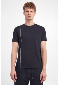 Armani Exchange - T-shirt ARMANI EXCHANGE. Długość rękawa: krótki rękaw. Długość: krótkie. Wzór: nadruk, aplikacja #3