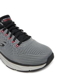 skechers - Skechers Buty do biegania Edgeride-Contention 232843/CCBK Szary. Kolor: szary. Materiał: materiał #3