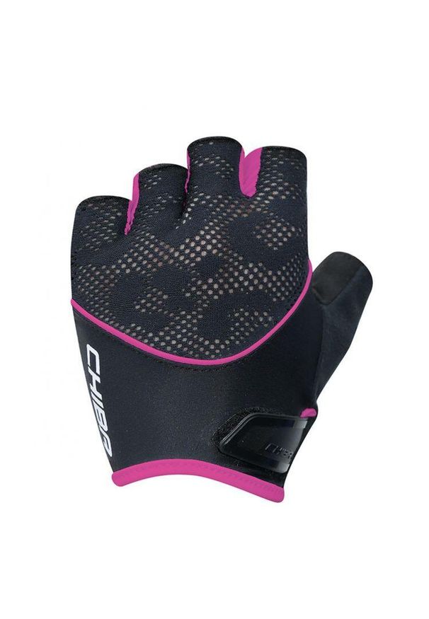 CHIBA - Rękawiczki rowerowe damskie Chiba Lady Gel. Kolor: biały, czarny, różowy, wielokolorowy