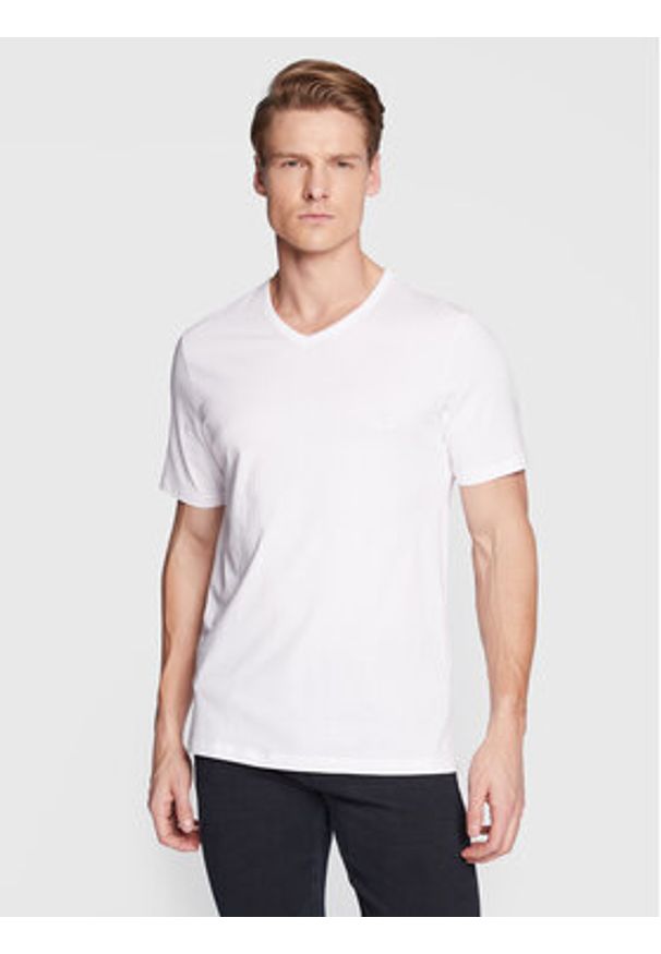BOSS Komplet t-shirtów Classic 50475285 Biały Regular Fit. Kolor: biały. Materiał: bawełna