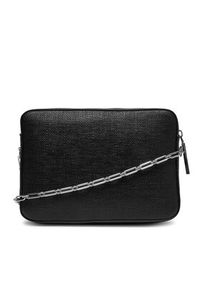 Calvin Klein Torebka Ck Pocket Camera Bag_Tex K60K613239 Czarny. Kolor: czarny. Materiał: skórzane #5