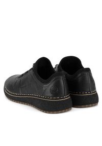 Rieker Sneakersy 50960-00 Czarny. Kolor: czarny. Materiał: skóra #6