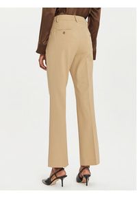 Weekend Max Mara Spodnie materiałowe Estasi 2425136032 Beżowy Straight Fit. Kolor: beżowy. Materiał: syntetyk