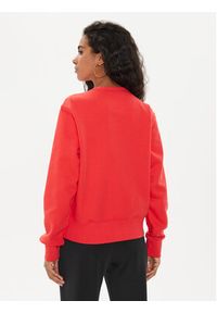 Guess Bluza W2YQ16 KBA11 Czerwony Regular Fit. Kolor: czerwony. Materiał: bawełna