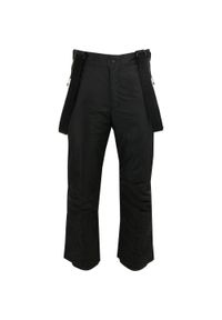 ELEVN - Męskie spodnie narciarskie Athl. DPT. SAMAEL, czarne, S. Kolor: czarny. Sezon: zima. Sport: narciarstwo #1