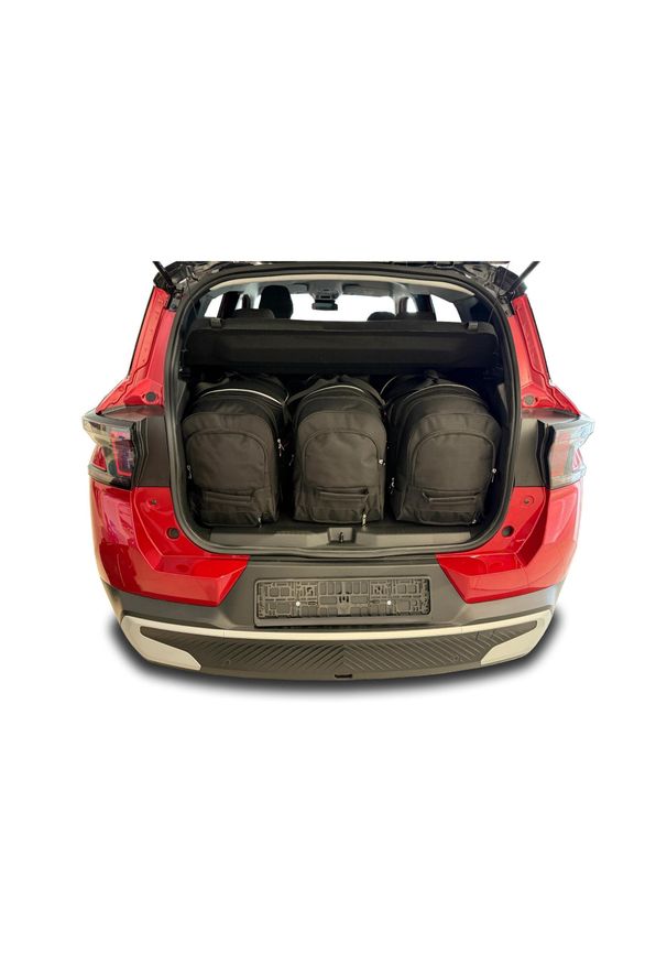 KJUST - Torby Do Bagażnika Citroen C3 Aircross 2024+ 3Szt Kjust. Kolor: czarny. Styl: sportowy
