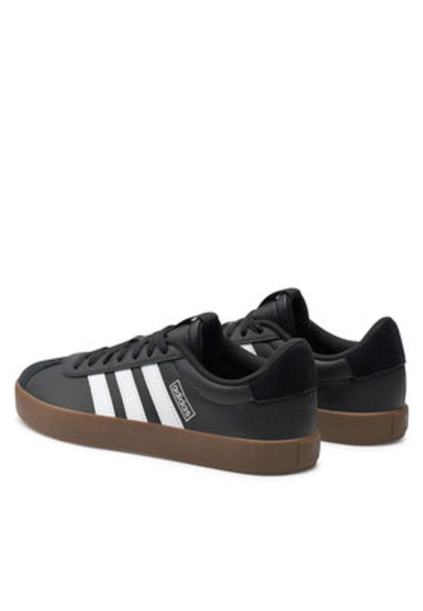 Adidas - adidas Sneakersy Court ID6286 Czarny. Kolor: czarny. Materiał: materiał
