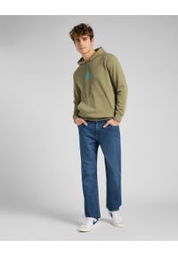 Lee - LEE TOPS' EM ALL HOODIE MĘSKA BLUZA Z KAPTUREM BRINDLE GREEN L83RSPUA 112145615. Typ kołnierza: kaptur #4