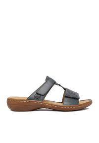 Rieker Klapki CEO-60885-12 Niebieski. Kolor: niebieski. Materiał: materiał #1