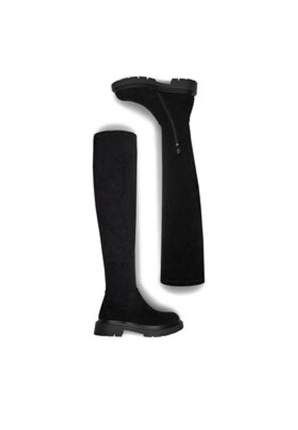 DeeZee Muszkieterki 13098-6 Czarny. Kolor: czarny. Materiał: materiał
