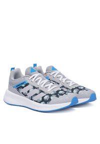 Adidas - adidas Sneakersy Minecraft Fortarun 4.0 JR1933 Szary. Kolor: szary. Materiał: materiał #5