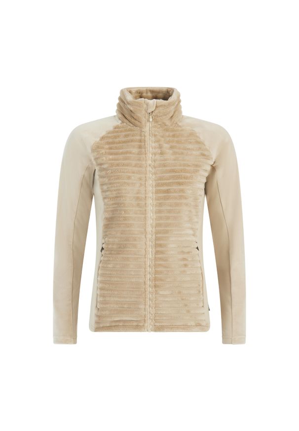 Damski polar Protest Delay. Kolor: brązowy, beżowy, wielokolorowy. Materiał: polar. Sezon: zima