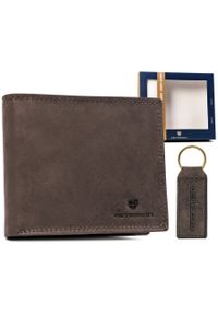Zestaw prezentowy Peterson PTN SET-M-N992-CHM c. brązowy. Kolor: brązowy. Materiał: skóra