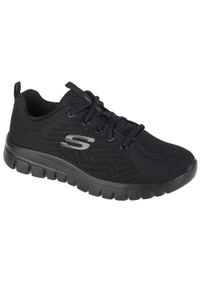 skechers - Buty sportowe Sneakersy damskie, Skechers Graceful-Get Connected. Kolor: wielokolorowy, czarny. Sport: turystyka piesza