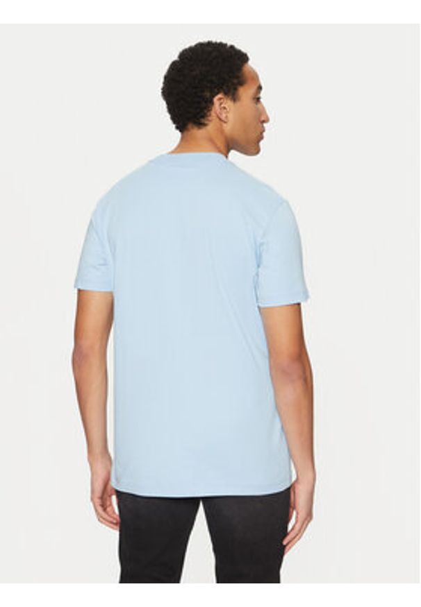 Calvin Klein Jeans T-Shirt J30J326683 Błękitny Regular Fit. Kolor: niebieski. Materiał: bawełna
