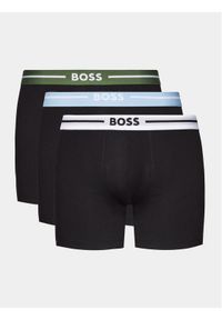 BOSS - Boss Komplet 3 par bokserek 50514962 Kolorowy. Materiał: bawełna. Wzór: kolorowy