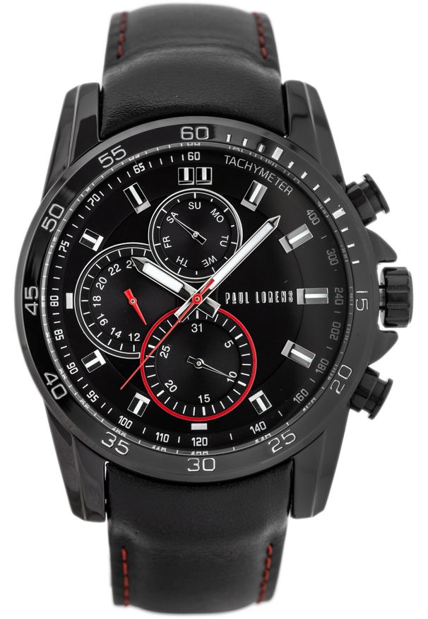 Zegarek Paul Lorens ZEGAREK MĘSKI PAUL LORENS - PL9753A8-1A3 (zg364b) + BOX +GRAWER