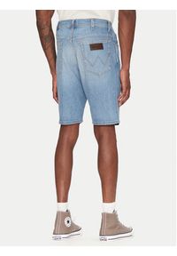 Wrangler Szorty jeansowe Texas 112362508 Niebieski Regular Fit. Kolor: niebieski. Materiał: bawełna #4