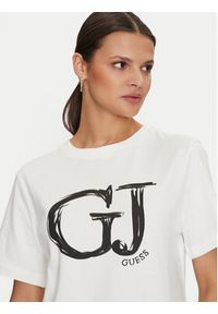 Guess T-Shirt Sara V4YI01 K8FQ4 Biały Regular Fit. Kolor: biały. Materiał: bawełna #2