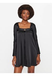 Babylon Sukienka koktajlowa T_E00774 Czarny Regular Fit. Kolor: czarny. Materiał: syntetyk. Styl: wizytowy