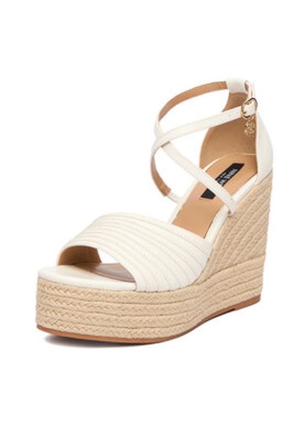 Nine West Espadryle EO-259-86 02 Biały. Kolor: biały. Materiał: materiał