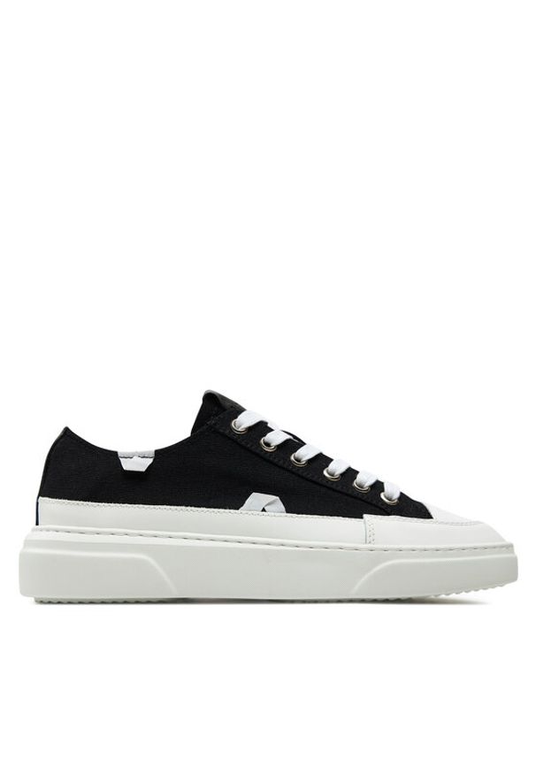 Inuikii Sneakersy Canvas Lex Low 50102-991 Czarny. Kolor: czarny. Materiał: materiał