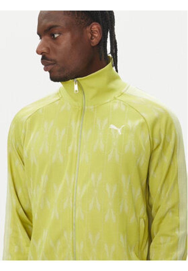 Puma Bluza The NeverWorn V T7 631491 Zielony Regular Fit. Kolor: zielony. Materiał: syntetyk