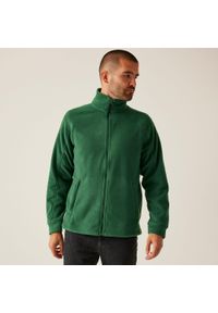 Regatta - Męski polar Thor III z pełnym zamkiem błyskawicznym. Kolor: zielony. Materiał: polar. Sezon: zima. Sport: turystyka piesza #1