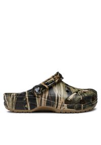 Crocs Klapki Classic Realtree 12132 Zielony. Kolor: zielony