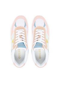 Guess Sneakersy FLTKOR ELE12 Różowy. Kolor: różowy. Materiał: materiał #3