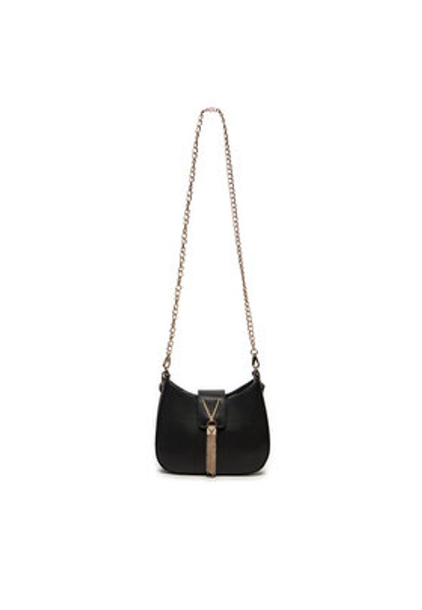 VALENTINO - Valentino Torebka Divina VBS1R417G Czarny. Kolor: czarny. Materiał: skórzane
