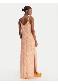 Roxy Sukienka letnia Semi Tropic ERJWD03912 Pomarańczowy Regular Fit. Kolor: pomarańczowy. Materiał: wiskoza. Sezon: lato #4