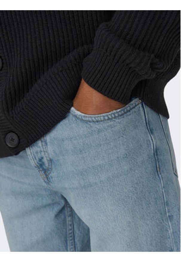 Only & Sons Jeansy Edge 22026986 Niebieski Loose Fit. Kolor: niebieski