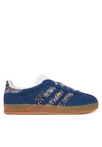 Adidas - adidas Sneakersy Liberty London Gazelle Indoor KK4700 Granatowy. Kolor: niebieski. Materiał: skóra, zamsz. Model: Adidas Gazelle #1
