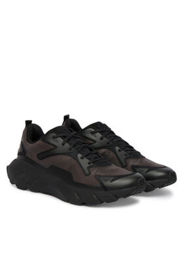 Under Armour Sneakersy UA Aura Ripstop 6008992 002 Czarny. Kolor: czarny. Materiał: materiał