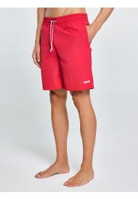 Big-Star - Szorty kąpielowe męskie czerwone Rafiw 603. Kolor: czerwony. Długość: długie #5