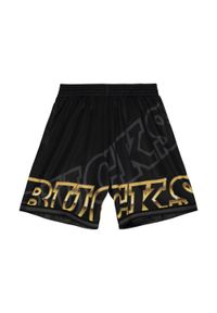 Mitchell & Ness - Szorty Milwaukee Bucks NBA Big Face 4.0 Fashion. Kolor: czarny. Sport: koszykówka #1