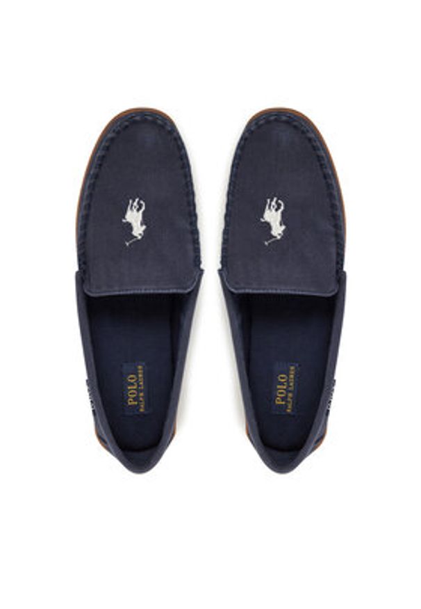 Polo Ralph Lauren Mokasyny 843969017001 Granatowy. Kolor: niebieski. Materiał: materiał