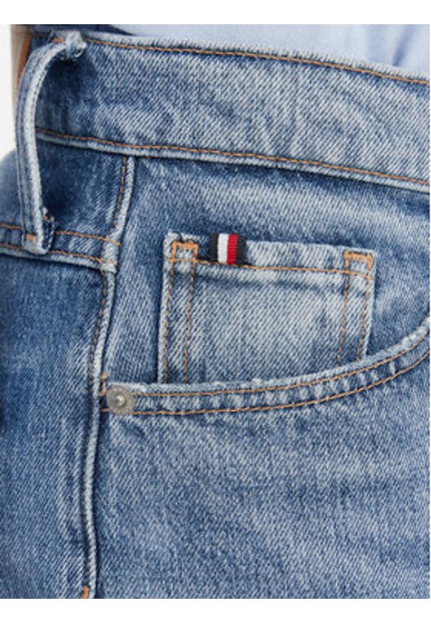TOMMY HILFIGER - Tommy Hilfiger Jeansy Classic WW0WW44355 Niebieski Straight Fit. Kolor: niebieski