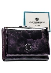 Portfel damski Peterson PTN PS15-09-FDS fioletowy. Kolor: fioletowy