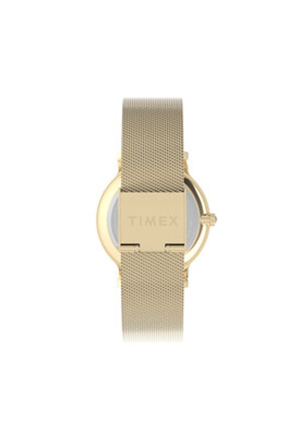 Timex Zegarek Transcend TW2Y10300 Złoty. Kolor: złoty