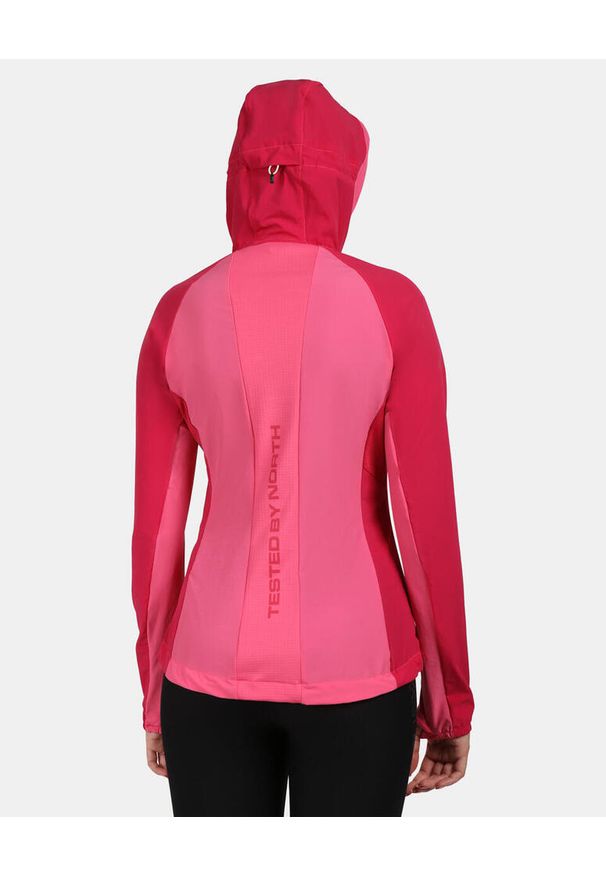 Damska kurtka softshell Kilpi BALEO-W. Kolor: różowy. Materiał: nylon