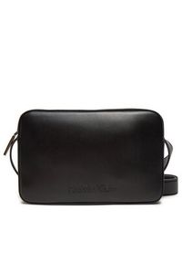 Calvin Klein Torebka K60K612555 Czarny. Kolor: czarny. Materiał: skórzane #6