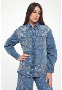 Liu Jo - Koszula jeansowa damska LIU JO. Materiał: jeans #1