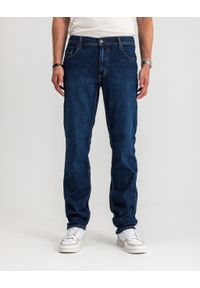 Męskie Spodnie Jeansowe Mustang Style Washington Straight Denim Blue 1017119 5000 882 #1