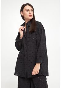 Twinset Milano - Koszula damska ażurowa TWINSET ACTITUDE. Wzór: ażurowy #1